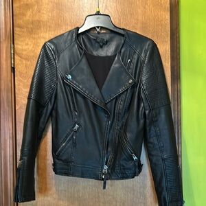 Black pleather Jacket